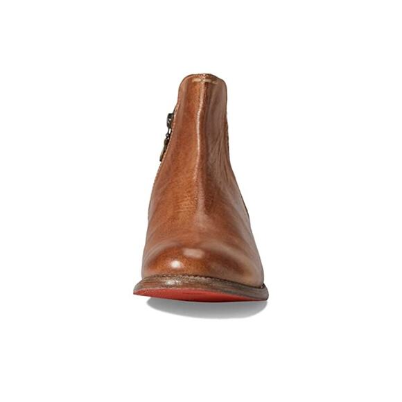Bed Stu Womens Yurisa Booties US 7 M EU 37.5 Tan Brown Rustic Leather NWOB - Picture 2 of 13